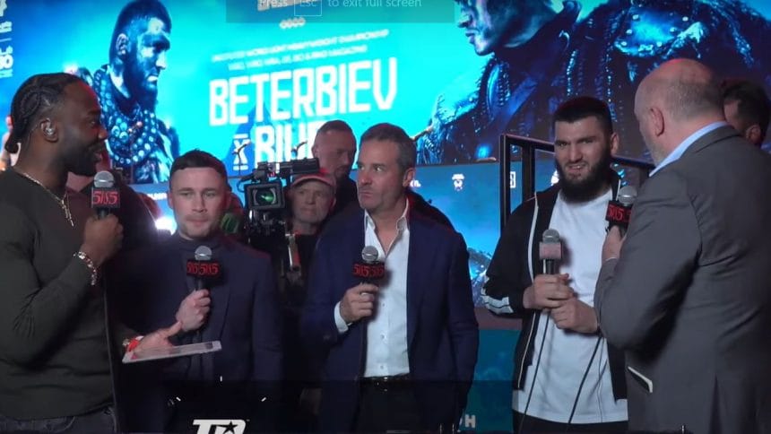 "The Benavidez Conundrum: Beterbiev Keeps Fans Guessing with Cryptic Response"