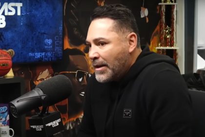 "Oscar De La Hoya's Past Returns to Haunt Him: Fans Remind Him of Garcia's Defeat to Davis!"