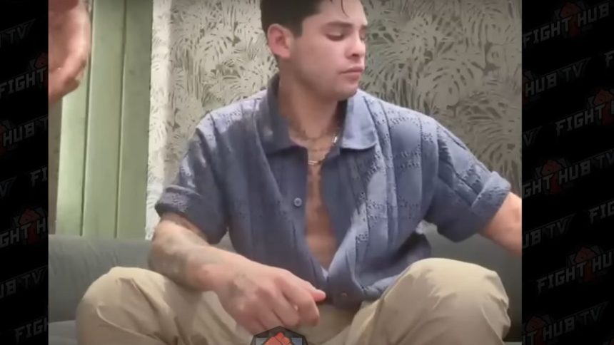 "Ryan Garcia's Presidential Tour? Fans Speculate as Boxer Bonds with Coach Prime Deion Sanders!"