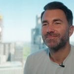 The undefeated boxer announced his split with Eddie Hearn and Match Room Boxing