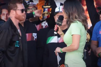 "Emotional Exchange: Canelo Alvarez’s Heartfelt Warning to Wife Caught on Camera!"