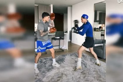 "Ryan Garcia Channels Inner Anthony Joshua, Eyes Devastating Right-Hand Knockout Against Devin Haney"