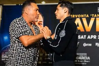 "Garcia's Mental Health Concerns Addressed: De La Hoya and Hopkins Vouch for Fighter's Readiness!"