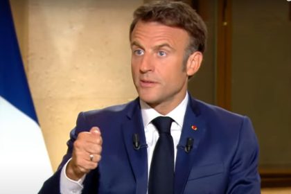 "Macron's Boxing Blast: French President's Sparring Video Goes Viral – Watch Him Land Two Powerful Punches!"
