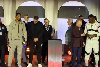 Anthony Joshua Faces Existential Crisis: Johnny Nelson Warns of Ngannou's Knockout Threat