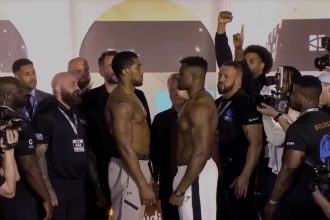 Clash of Titans: Ngannou vs. Joshua - The Heavyweight Showdown