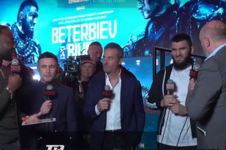 "The Benavidez Conundrum: Beterbiev Keeps Fans Guessing with Cryptic Response"