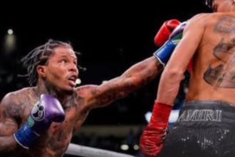 "Ripped to Perfection: Frank Martin Reveals Chiseled Physique Ahead of Epic Showdown with Gervonta Davis!"