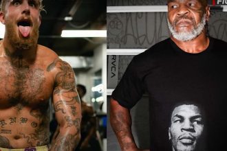 "Dwayne 'The Rock' Johnson Sparks Controversy with Jake Paul Support Ahead of Tyson Showdown!"