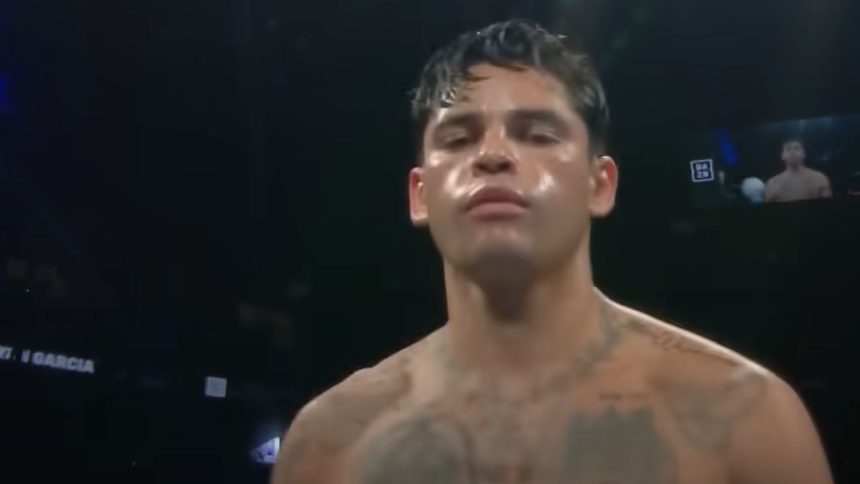"The Spleen Saga: Ryan Garcia's Menacing Message Sparks Controversy Ahead of Potential Benn Bout"