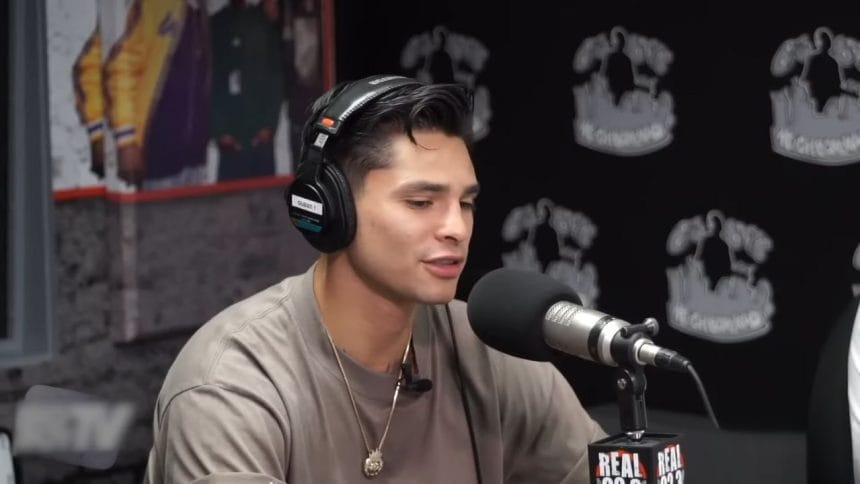 Ryan Garcia admits the burden of fame can be 'overwhelming' at times