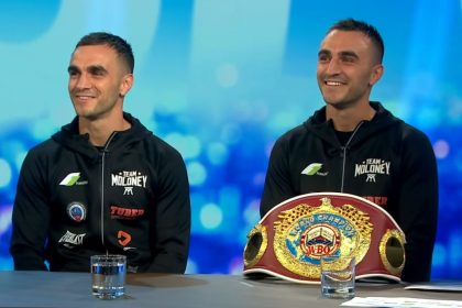 Jason Moloney talks about "History" with Emmanuel Rodriguez, Takuma Inoue and Junto Nakatani
