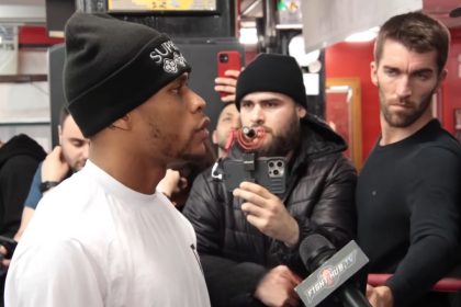 Devin Haney congratulates Vasiliy Lomachenko on his progress