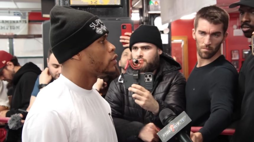 Devin Haney congratulates Vasiliy Lomachenko on his progress