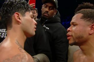 George Kambosos Jr predicts a Devin Haney win over Ryan Garcia