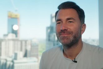 The undefeated boxer announced his split with Eddie Hearn and Match Room Boxing