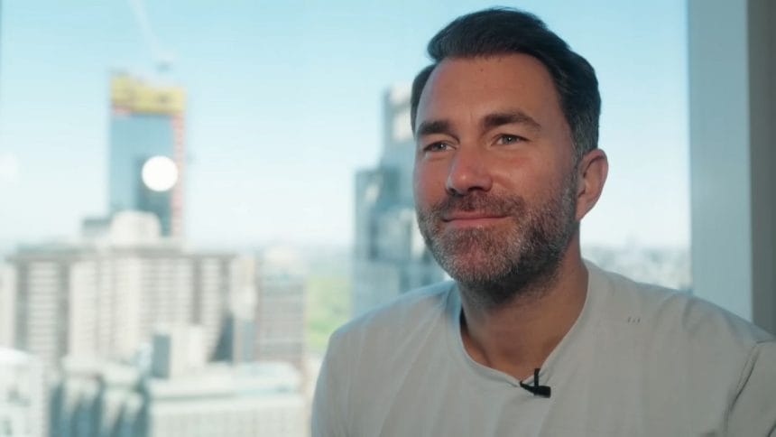 The undefeated boxer announced his split with Eddie Hearn and Match Room Boxing