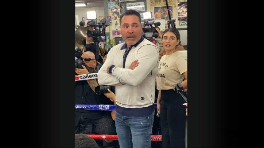 Jaime Munguia and David Benavidez's Oscar De La Hoya is ready to make "In a Heartbeat."