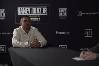 Jojo Diaz hopes to start his career recovery against Duarte