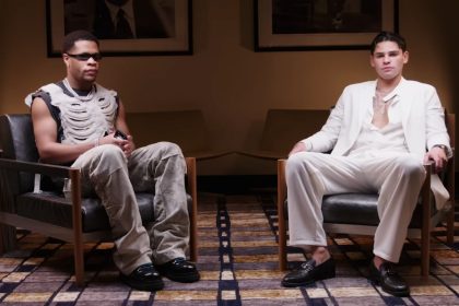 Devin Haney joins Golden Boy Promotions president to reveal the truth behind Ryan Garcia's years PPV fight