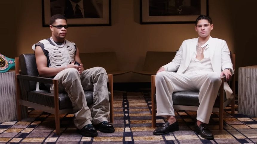 Devin Haney joins Golden Boy Promotions president to reveal the truth behind Ryan Garcia's years PPV fight