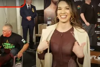 "Meet Omayra Liliane Figueroa: The Woman Who Stole the Spotlight at Boxing's Biggest Events!"