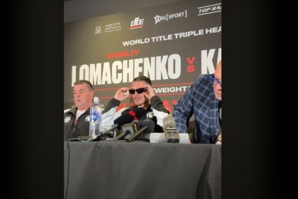 "Boxing Bombshell: George Kambosos Jr. Sparks Fiery Clash with Ryan Garcia Post-Lomachenko Defeat"