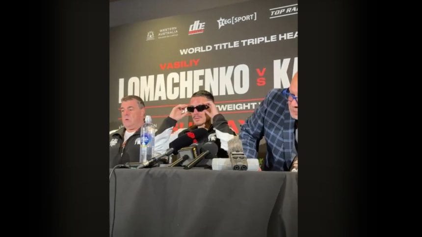 "Boxing Bombshell: George Kambosos Jr. Sparks Fiery Clash with Ryan Garcia Post-Lomachenko Defeat"