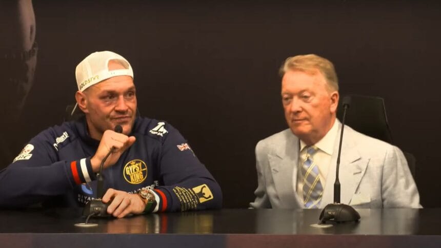 "Boxing Fans React to Usyk’s 'Gangster' Pose with Fury’s Sons"