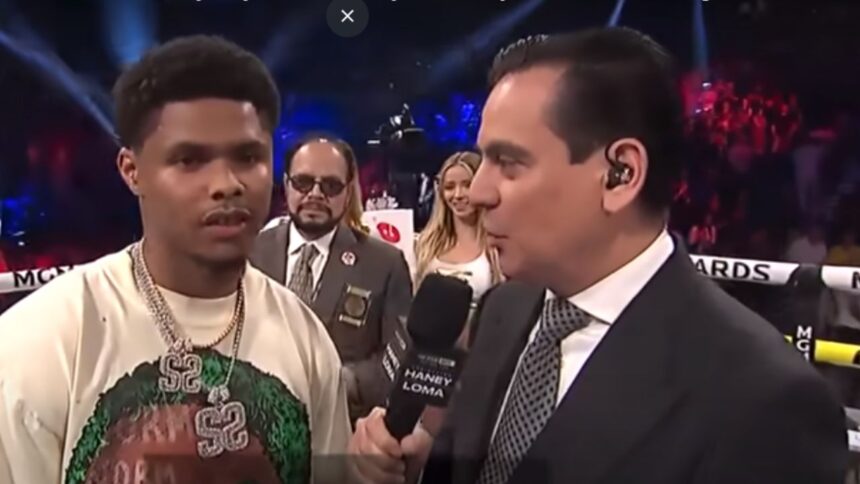 "Haney vs. Stevenson: The Sparring Saga That Rocked Boxing!"