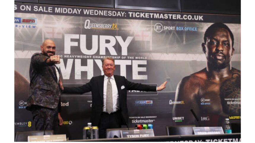 Frank Warren Safeguards Fury Following Wanderer Ruler's Post-Battle Allegations Of Usyk Inclination