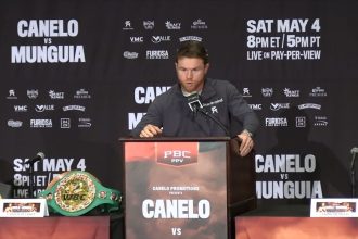 Oscar De La Hoya Documents Order to stop all activities With Canelo Alvarez
