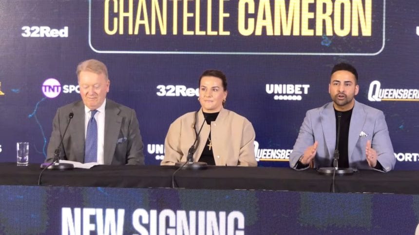 Chantelle Cameron Out For Retribution Subsequent to Marking with Straightforward Warren