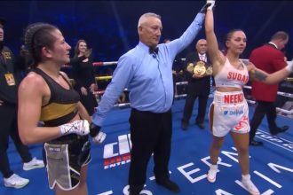 Broadcaster Lets it out's 'All On Me' After Mistake Declaring Incorrectly Champ In Hughes-Johnson Conflict