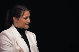 Katie Taylor Squeezes Herself As Symbol Mike Tyson Turns into A Friend