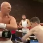 "Tyson Fury’s Shocking Night Out: Security Escort Raises Eyebrows"