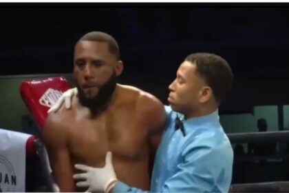 "Chaos in the Ring: Boxer Punches Referee After Controversial Stoppage"