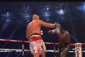 "Fury’s Downfall: Drunken Spectacle After Usyk Defeat Raises Concerns"