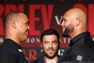 "Heavyweight Grudge Match: Wardley vs. Clarke Reignites Rivalry on Joshua Undercard"