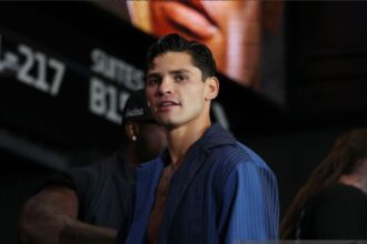 "Ryan Garcia's Provocative Tweets Ignite Fury in Caleb Plant: A Feud Intensifies"