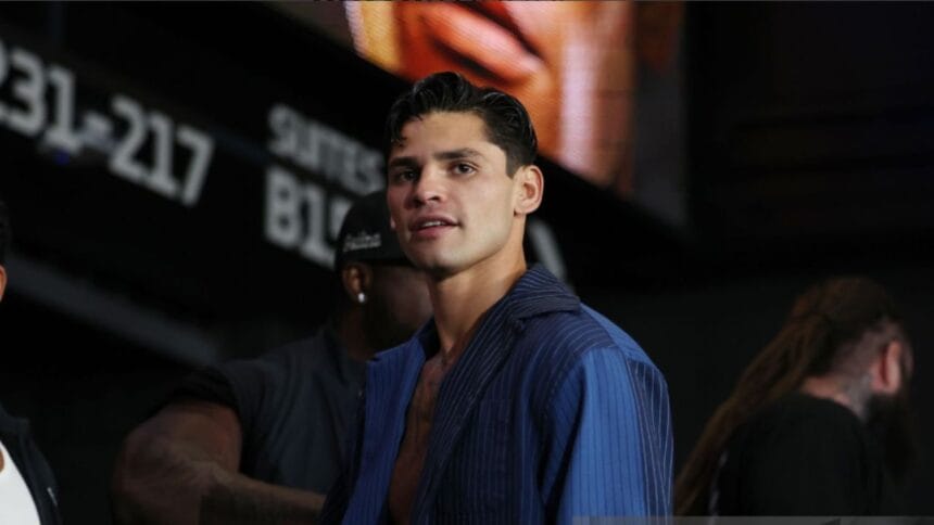 "Ryan Garcia's Provocative Tweets Ignite Fury in Caleb Plant: A Feud Intensifies"