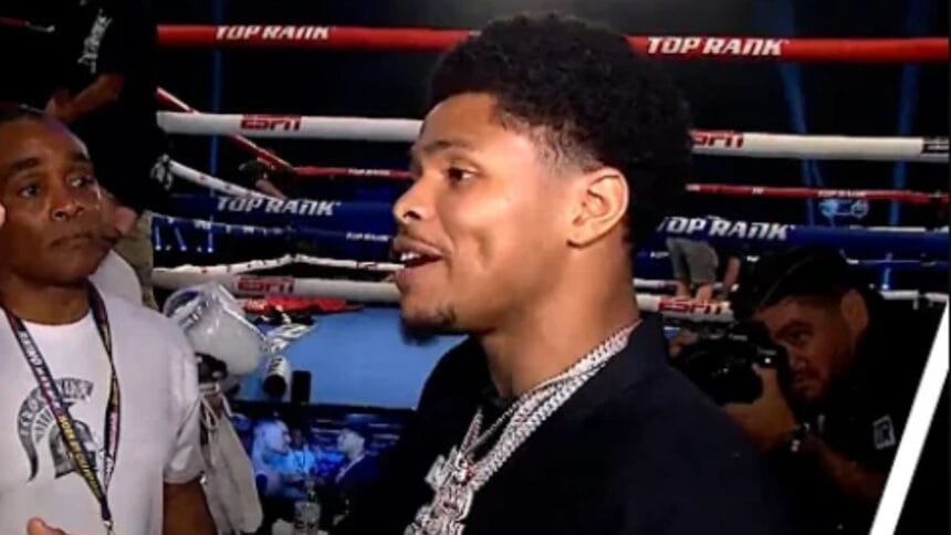 "Shakur Stevenson: The Golden Opportunity or Risky Bet for De La Hoya's Promotion Empire?"