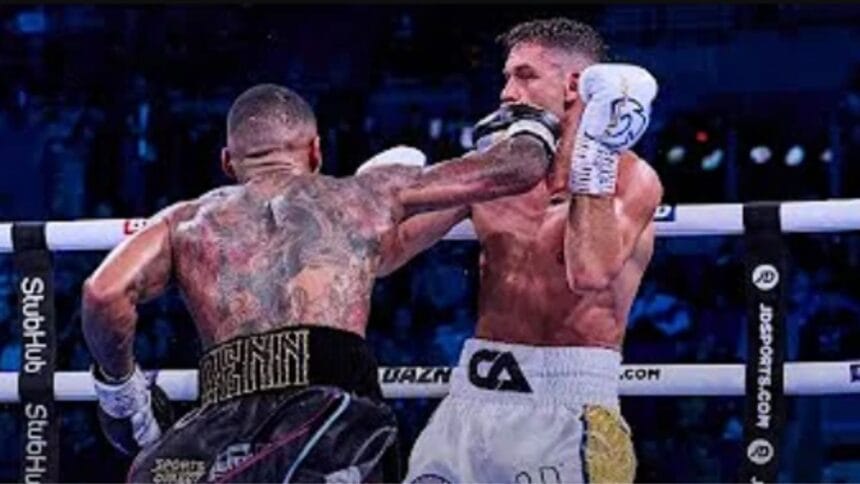 "Conor Benn vs. International Prospects: A Tale of Suspense and Uncertainty"