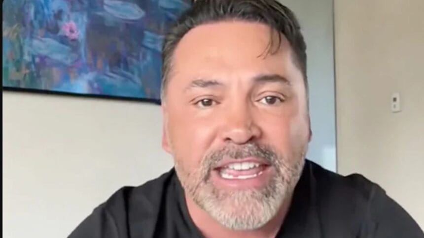 "Oscar De La Hoya Rips Into Canelo Alvarez: ‘Fans Are Boycotting Over Berlanga Fight!’"