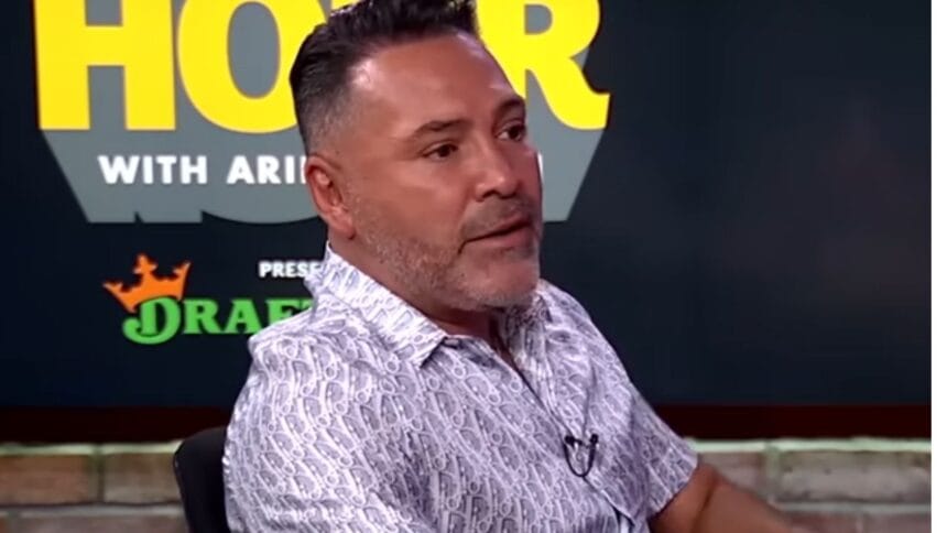 "Oscar De La Hoya Courts Shakur Stevenson in Golden Boy Promotions Power Move"