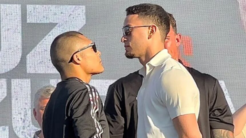 "Isaac ‘Pitbull’ Cruz Faces Off with Towering Threat: Can He Overcome Rayo's Reach?"