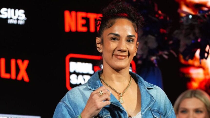 "Amanda Serrano Takes Bold Leap: Sacrifices Comfort for Glory Against Stevie Morgan at 140 lbs!"