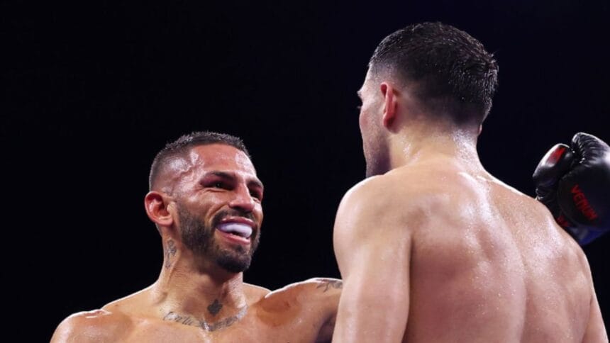 "Jorge Linares Throws Playful Punches, Fans Cheer Amid Copa America Fever"