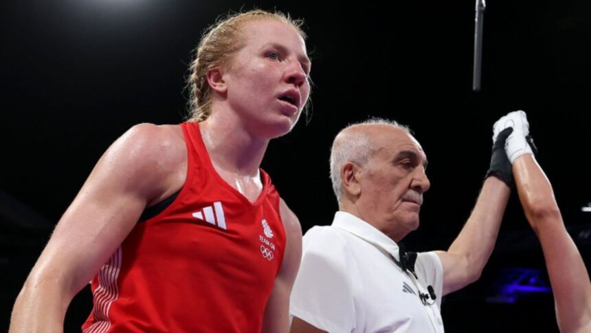 “Rosie Eccles: The Welsh Boxer’s Heartbreaking Olympic Defeat That Has Everyone Talking”