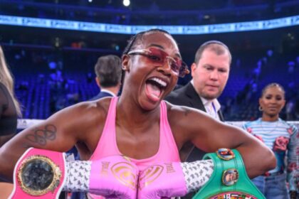 “‘Cocoa’ Tribute: Claressa Shields Honors Late Grandmother During Epic Heavyweight Victory”